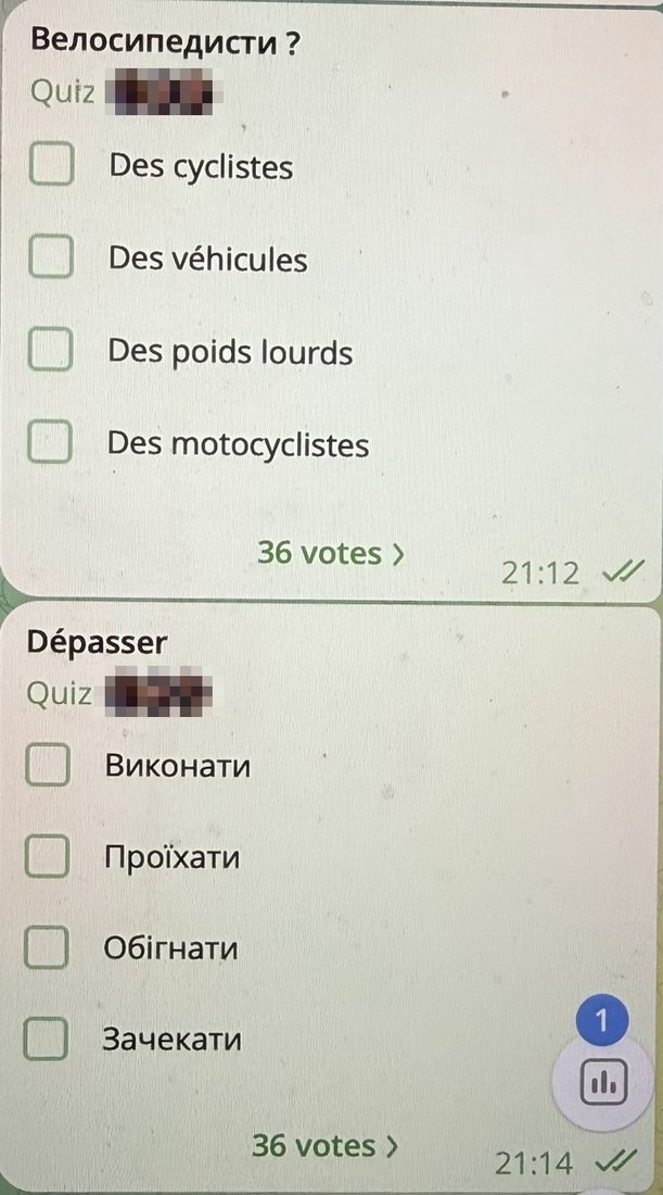 Тест у спільноті: велосипедисти і dépasser